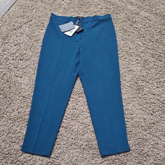 Marina Rinaldi Pants - NWT Marina Rinaldi Dress Pants High Waist Super Slim 14 Slacks Ribalta